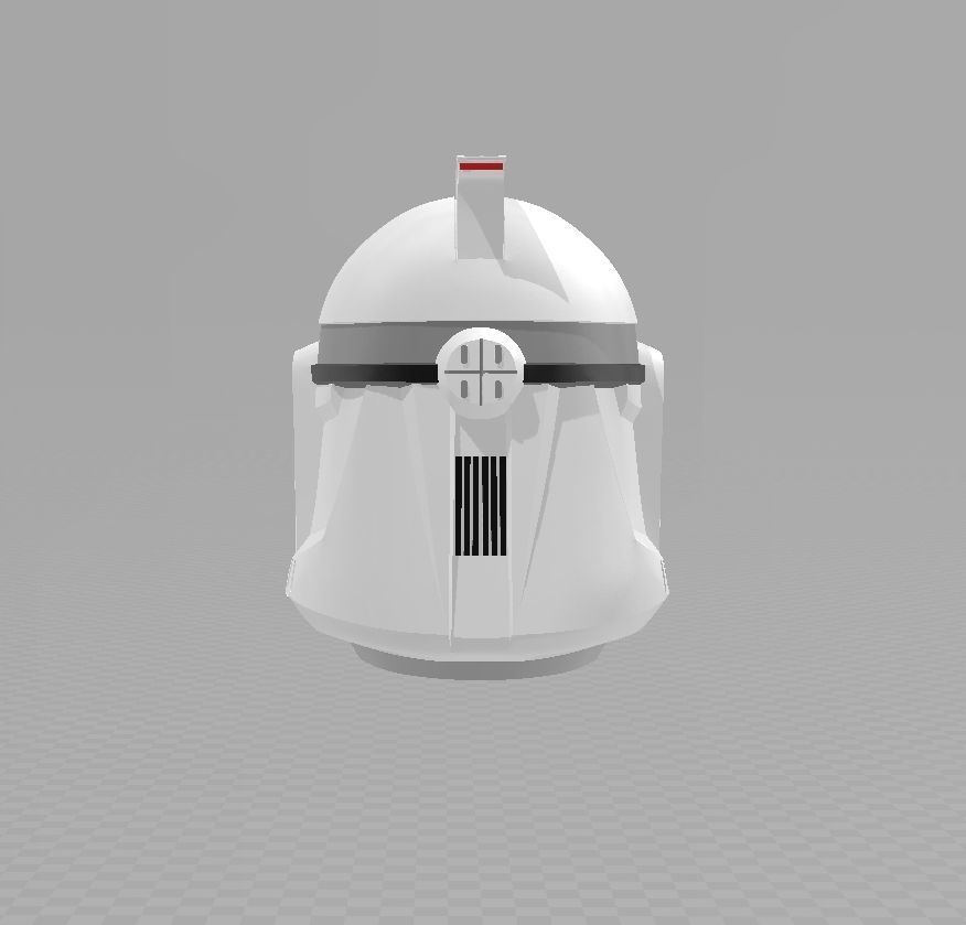 Star Wars Phase 1 Clone Trooper Helmet 3D print model_6