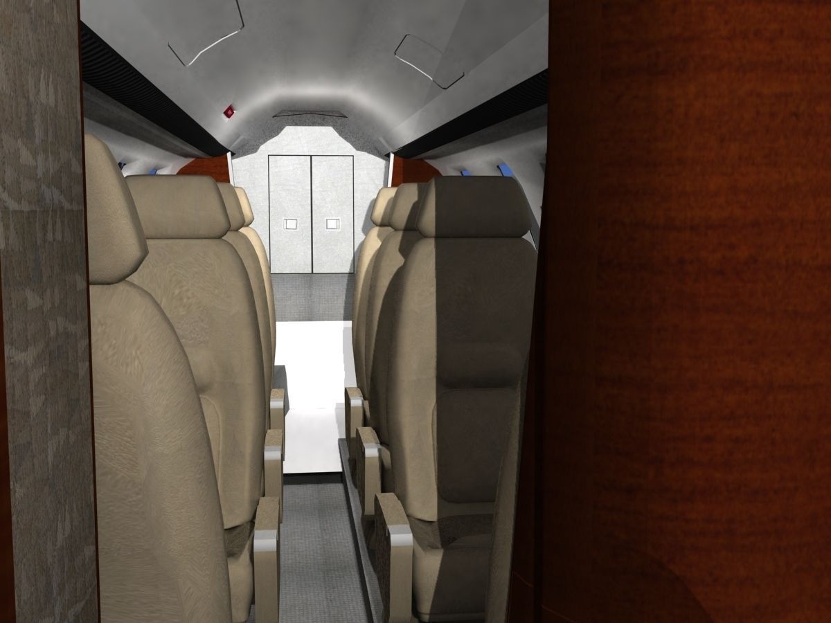 Beechcraft Starship 2000 T02 3D model_16