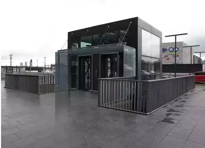 outdoor glass pergole