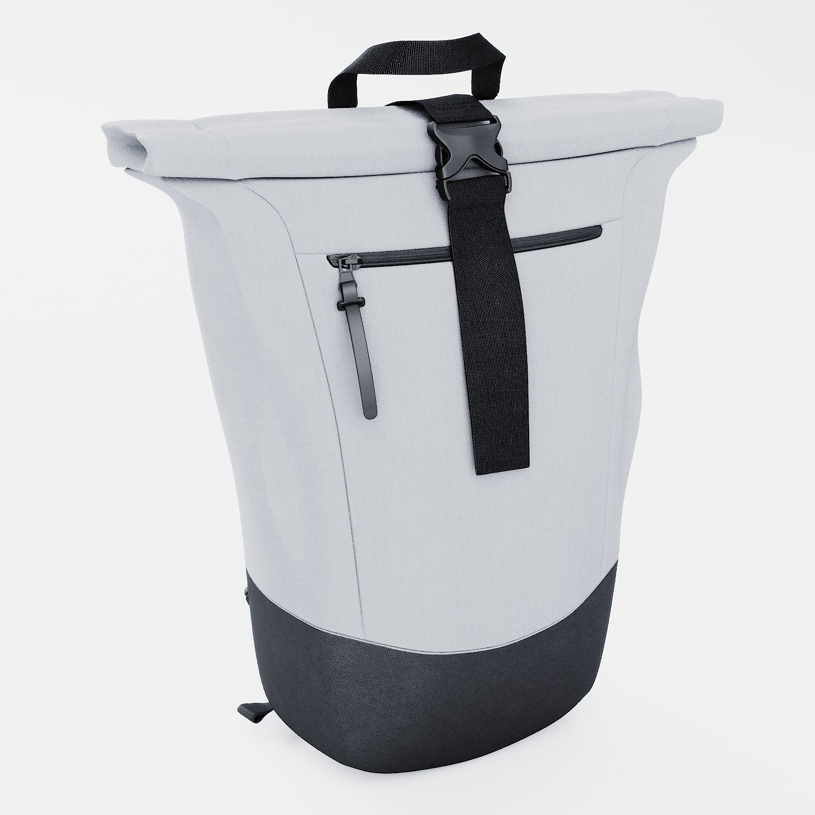 Rolltop Backpack 3D model_1