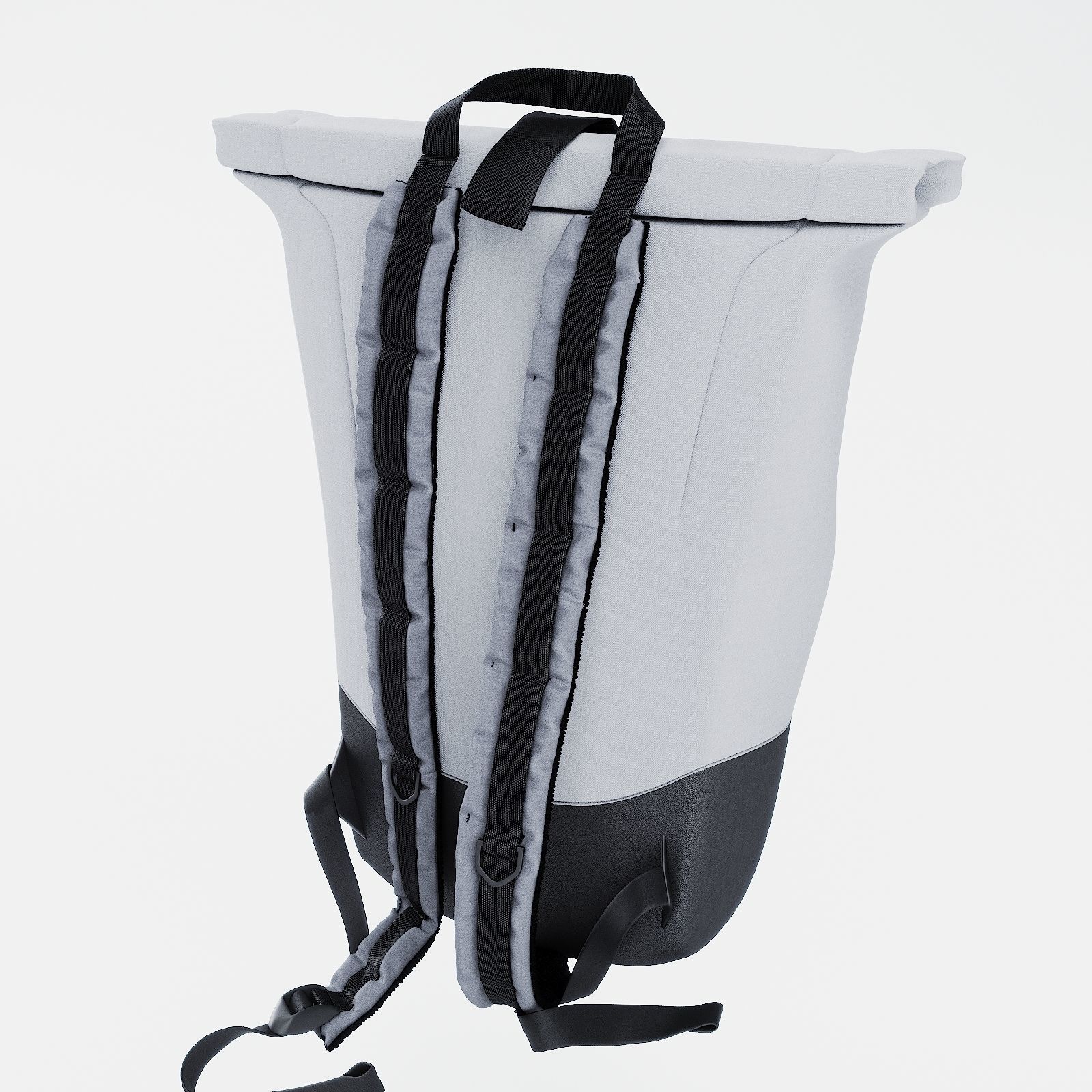 Rolltop Backpack 3D model_2