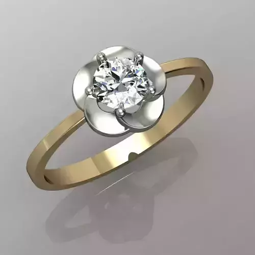 engagement ring  flower