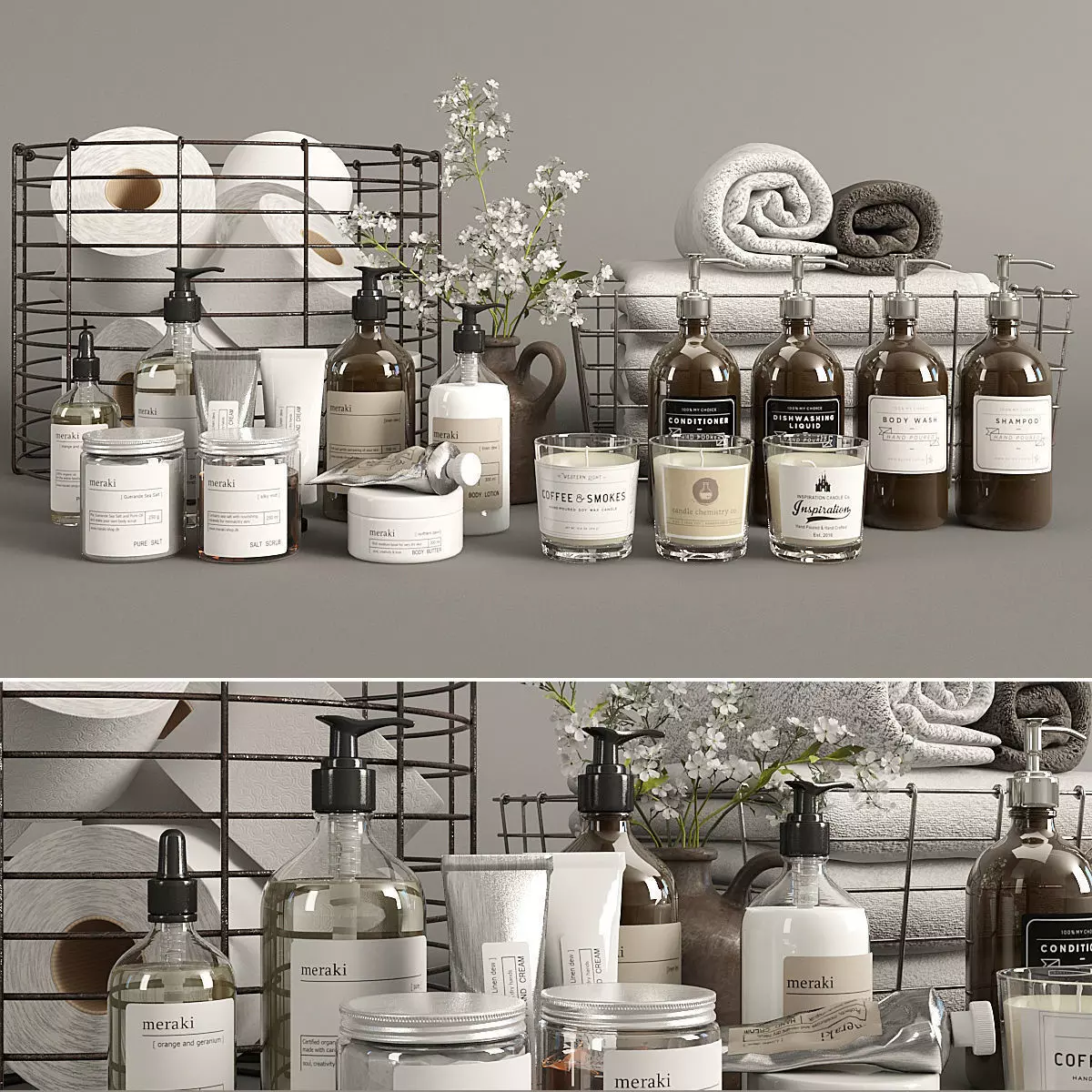 Bathroom Decor 2 3D model_0