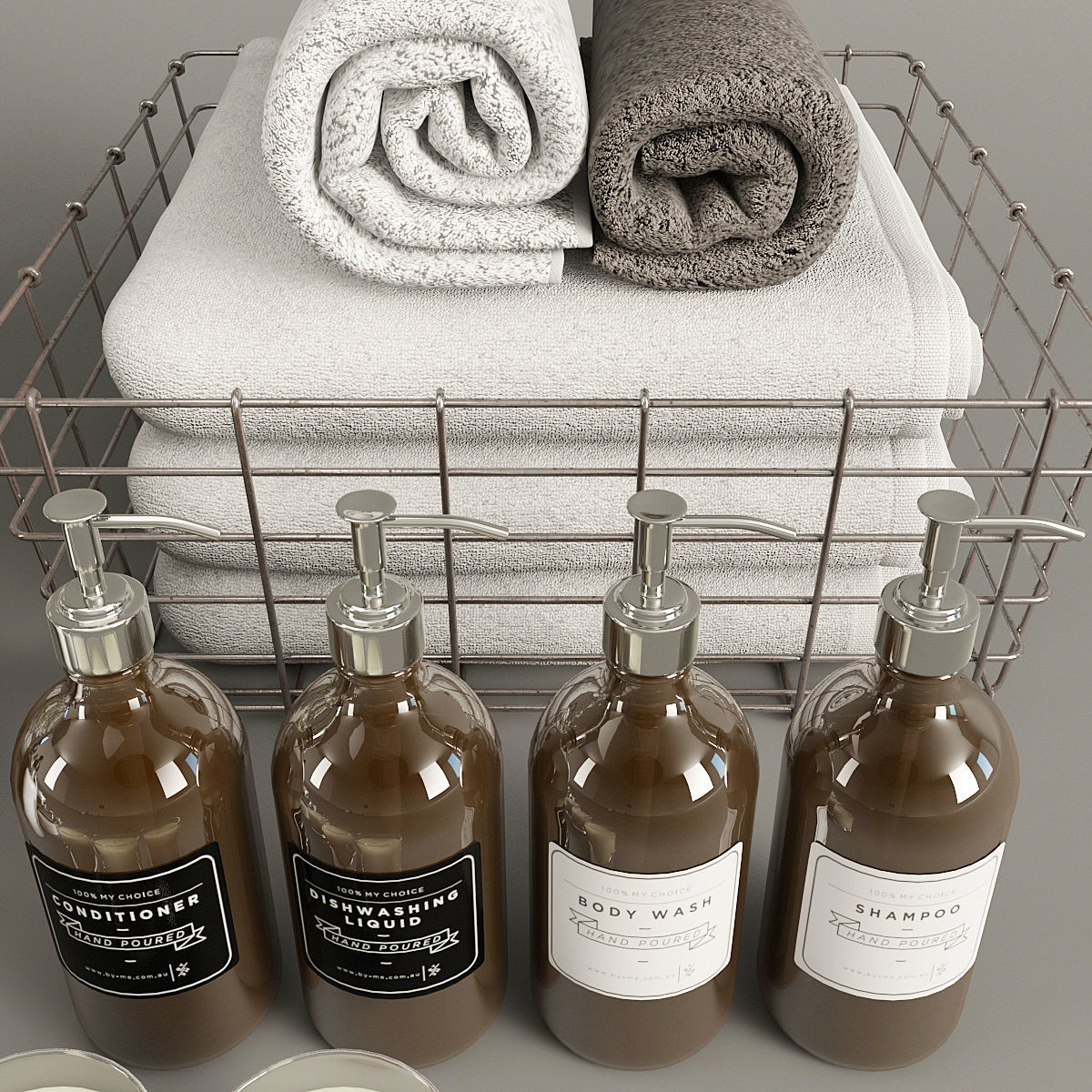 Bathroom Decor 2 3D model_8