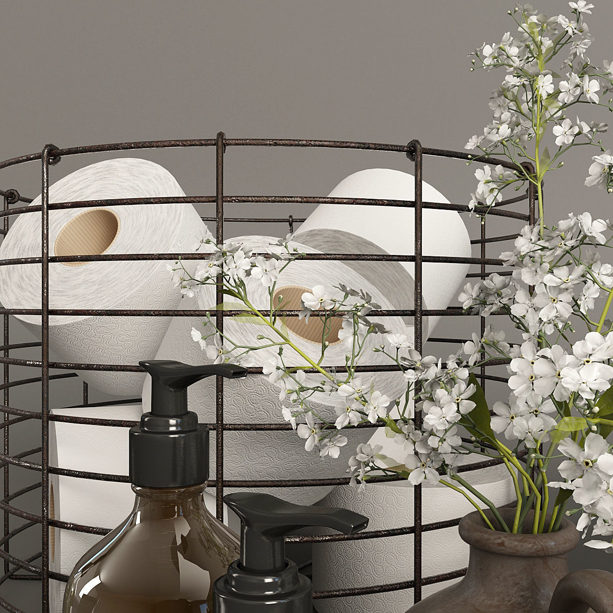 Bathroom Decor 2 3D model_10