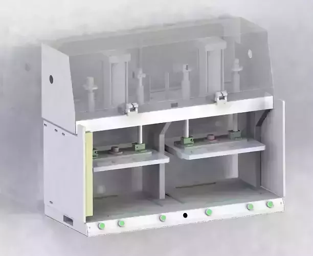 Pressure test platform 3D model