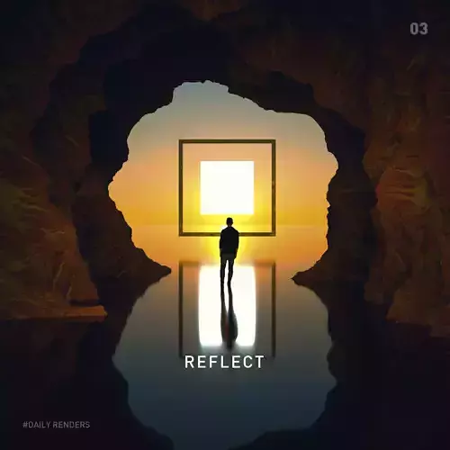 Reflect reflexion - cover art 3D model