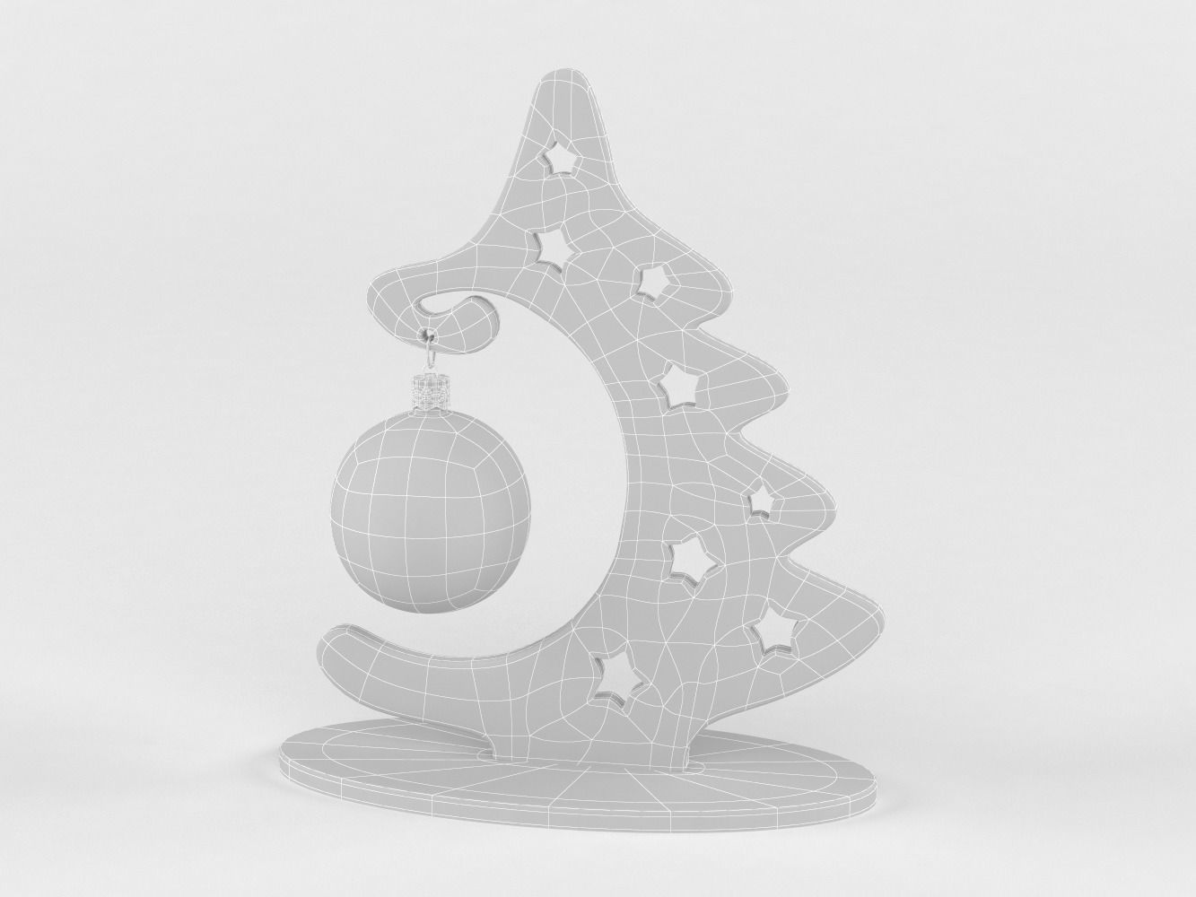 Christmas tree 3D model_9