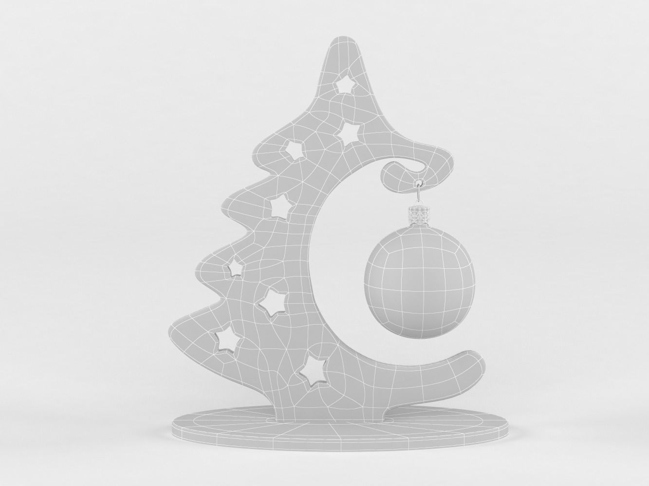 Christmas tree 3D model_5