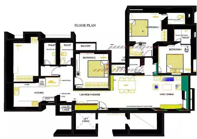floor plan  3D model