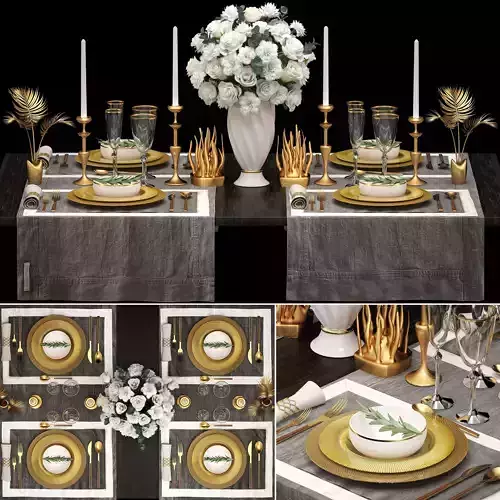 Luxury table setting