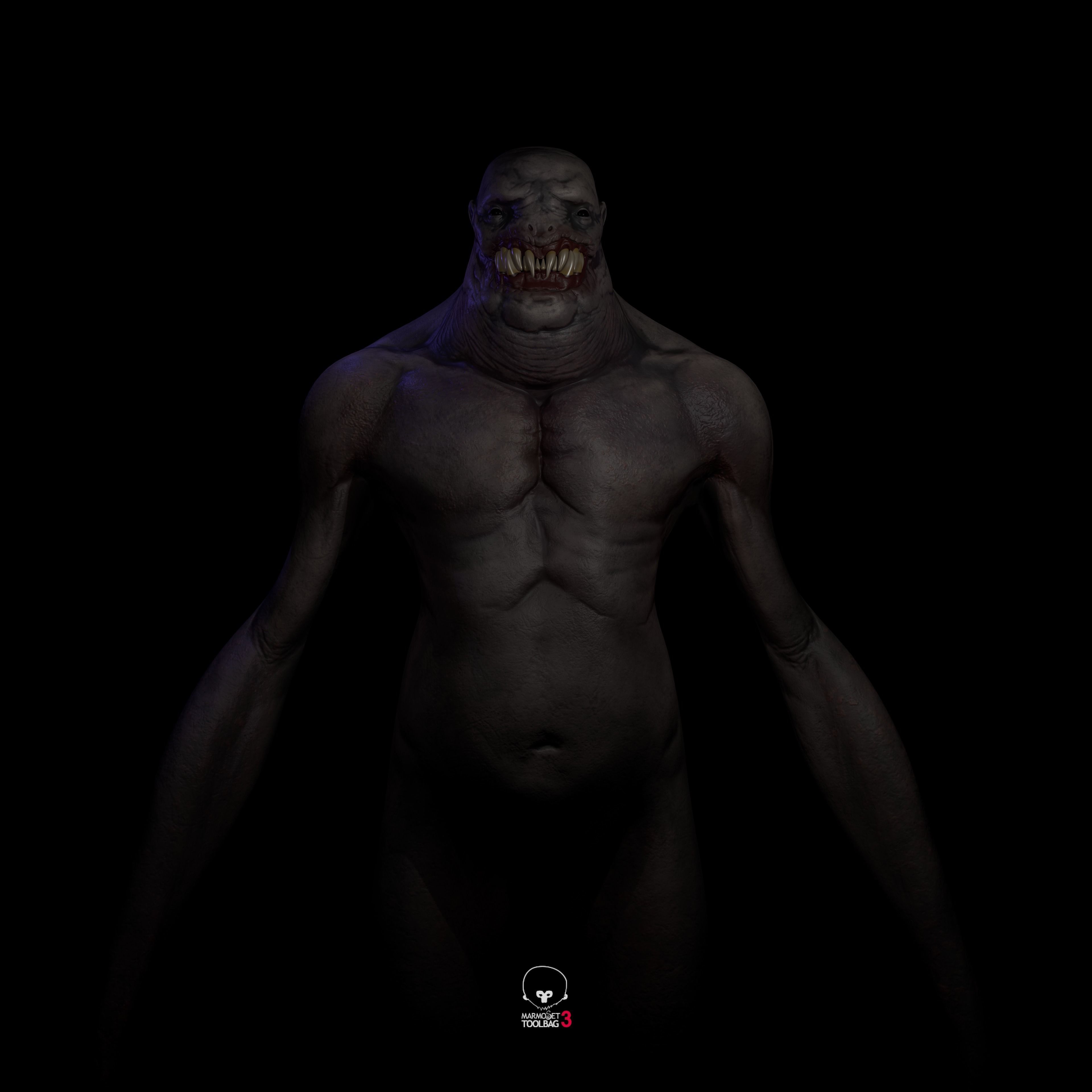 Creature of the forest 3D model_15