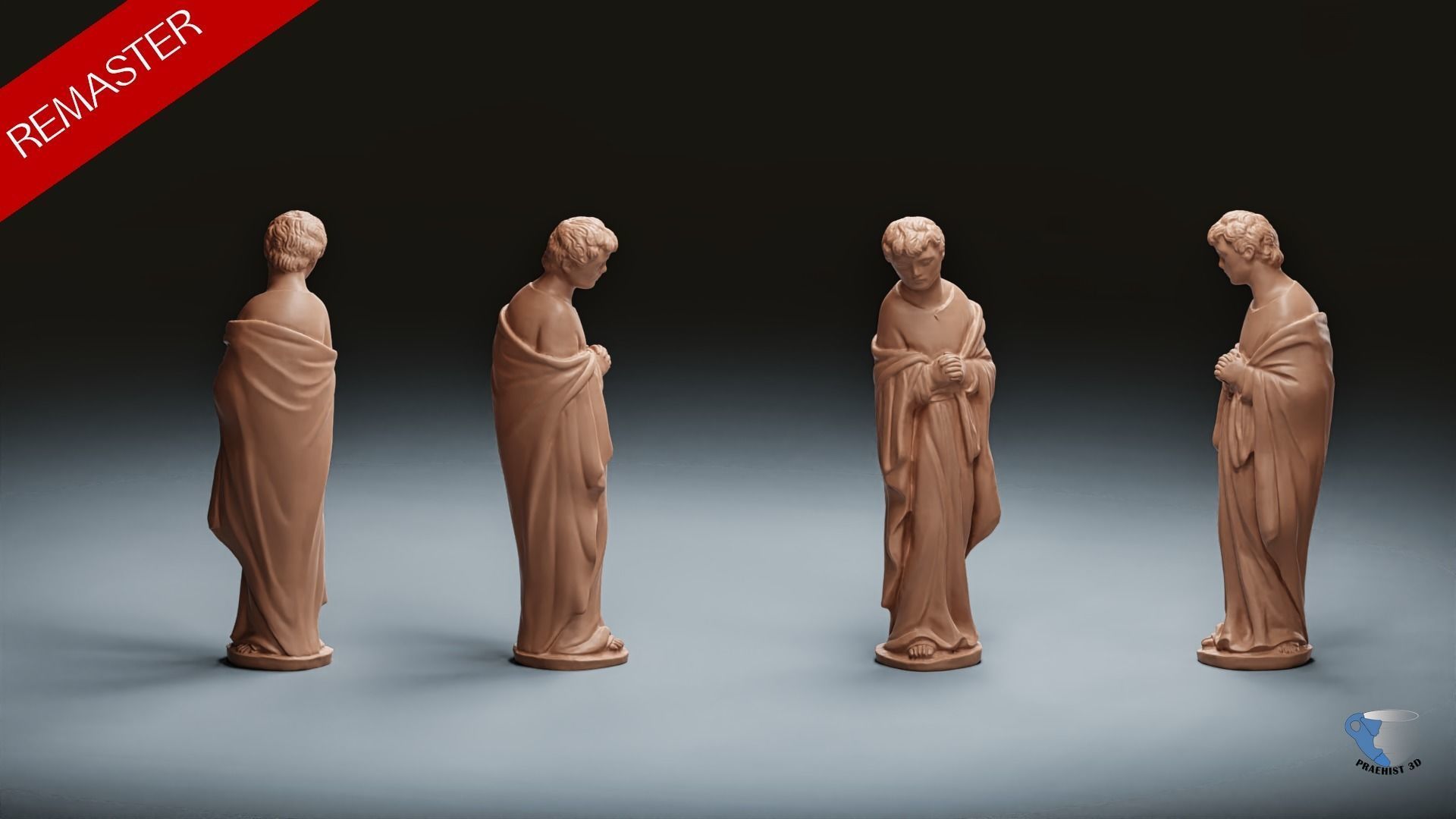 Christmas  nativity figurines Set 3D Printable 3D Scan 3D print model_6