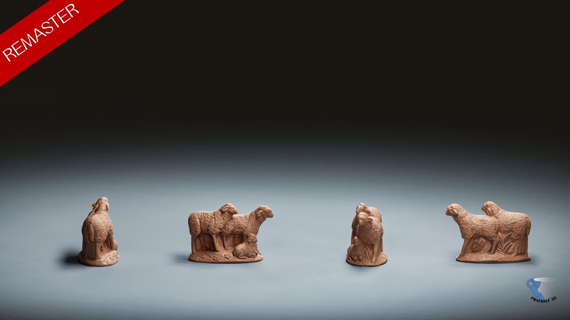 Christmas  nativity figurines Set 3D Printable 3D Scan 3D print model_11