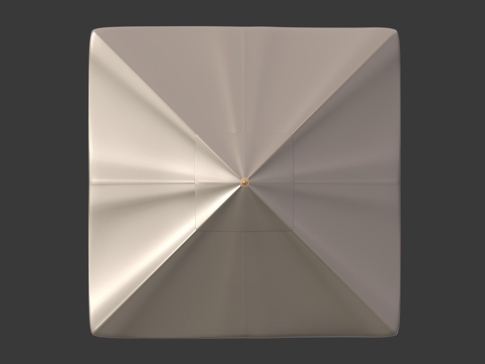 Umbrella Patio Parasol 3 Low-poly 3D model_8