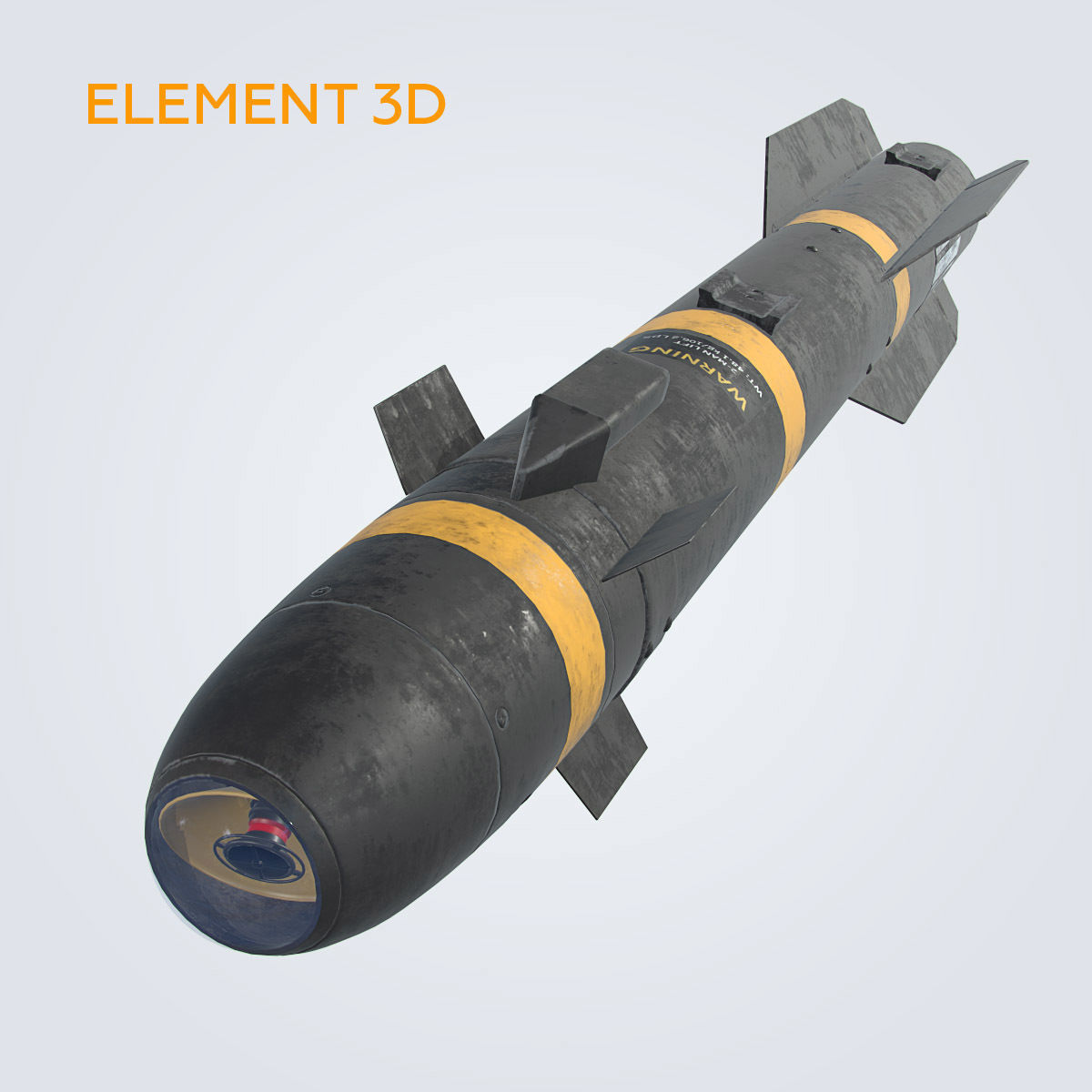 AGM-114 Hellfire 3D model_14