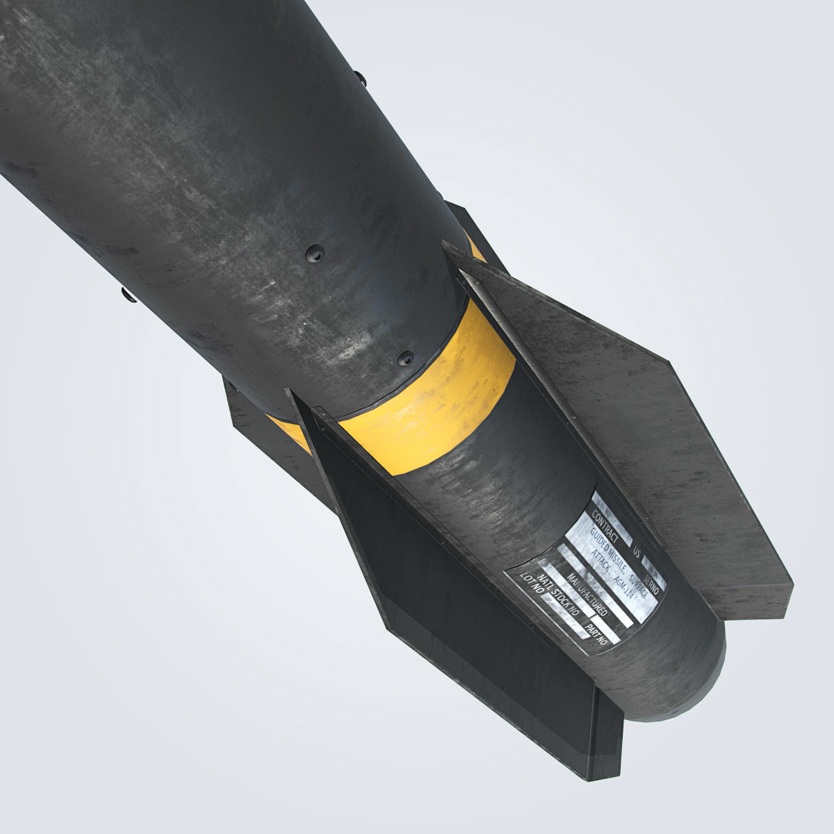 AGM-114 Hellfire 3D model_25