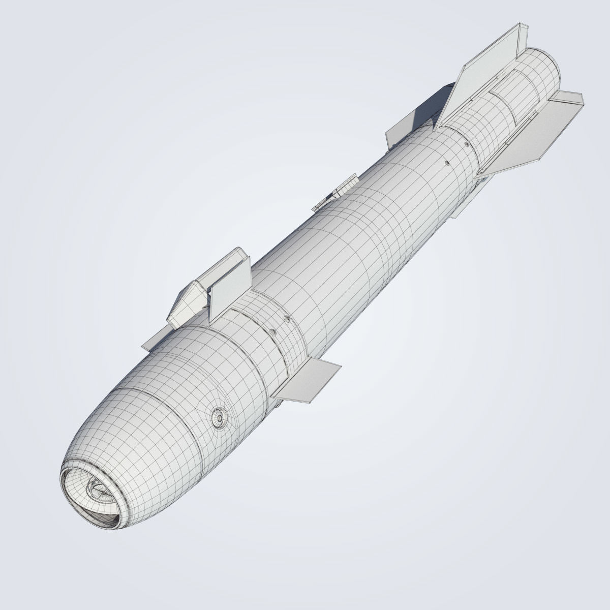 AGM-114 Hellfire 3D model_34