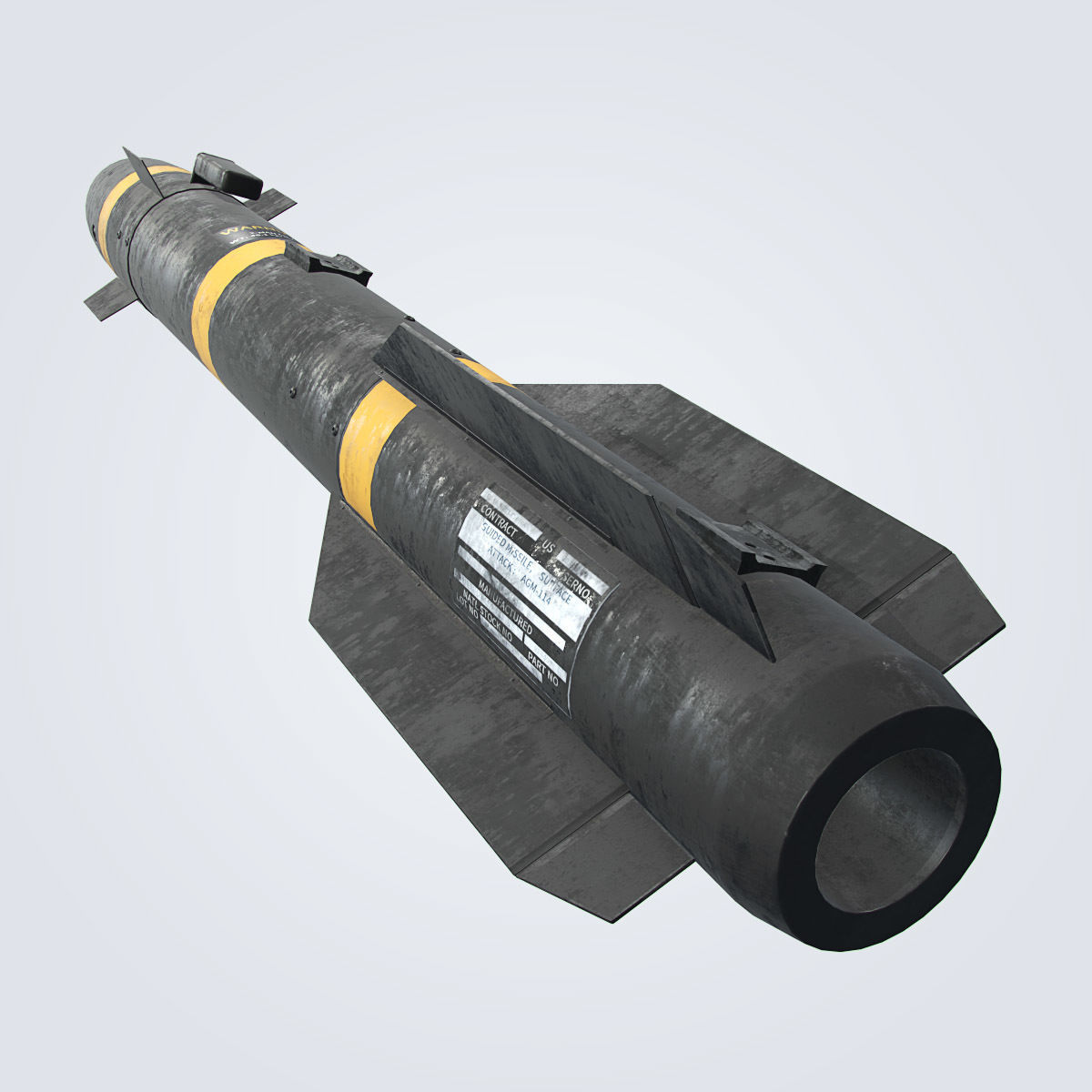 AGM-114 Hellfire 3D model_21