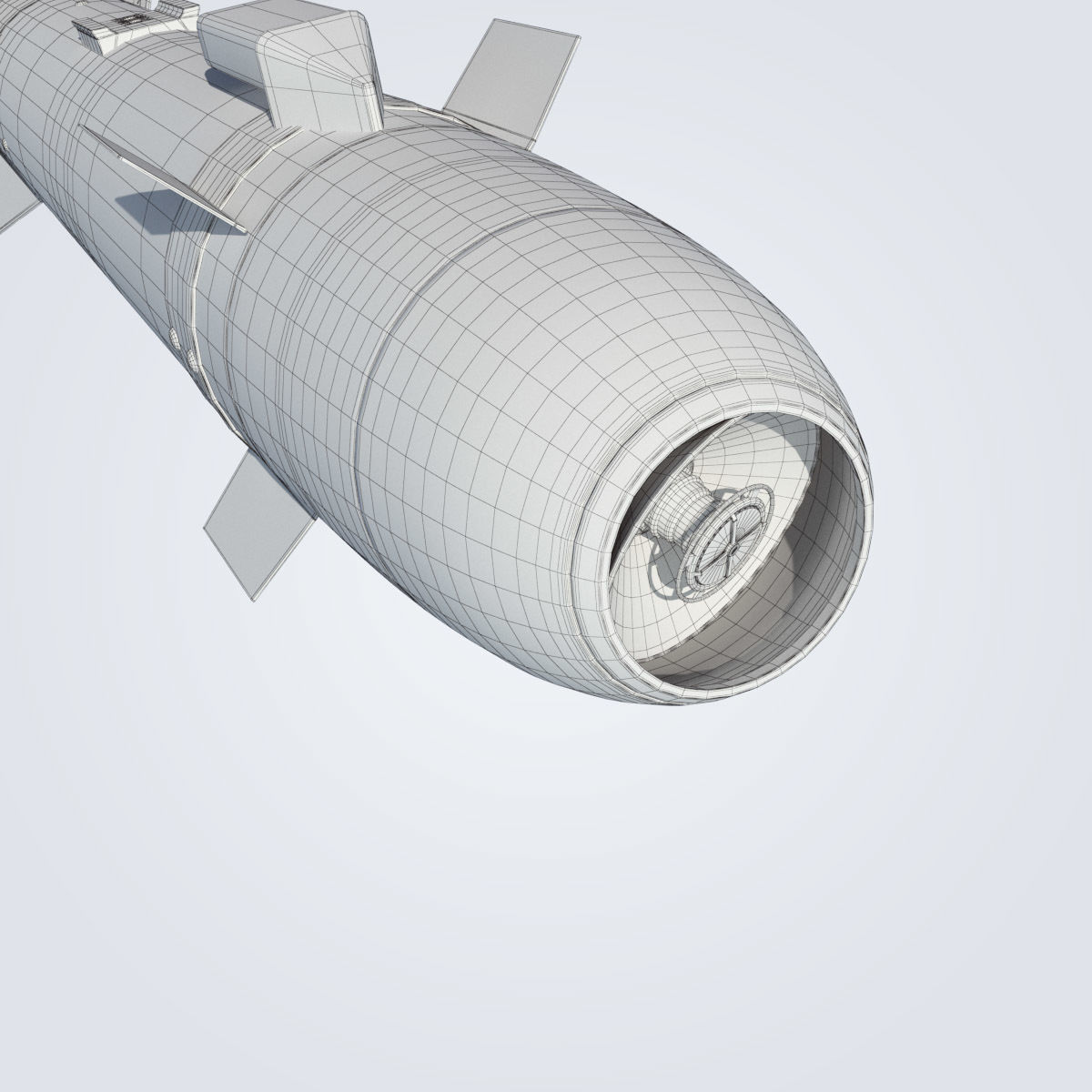 AGM-114 Hellfire 3D model_35