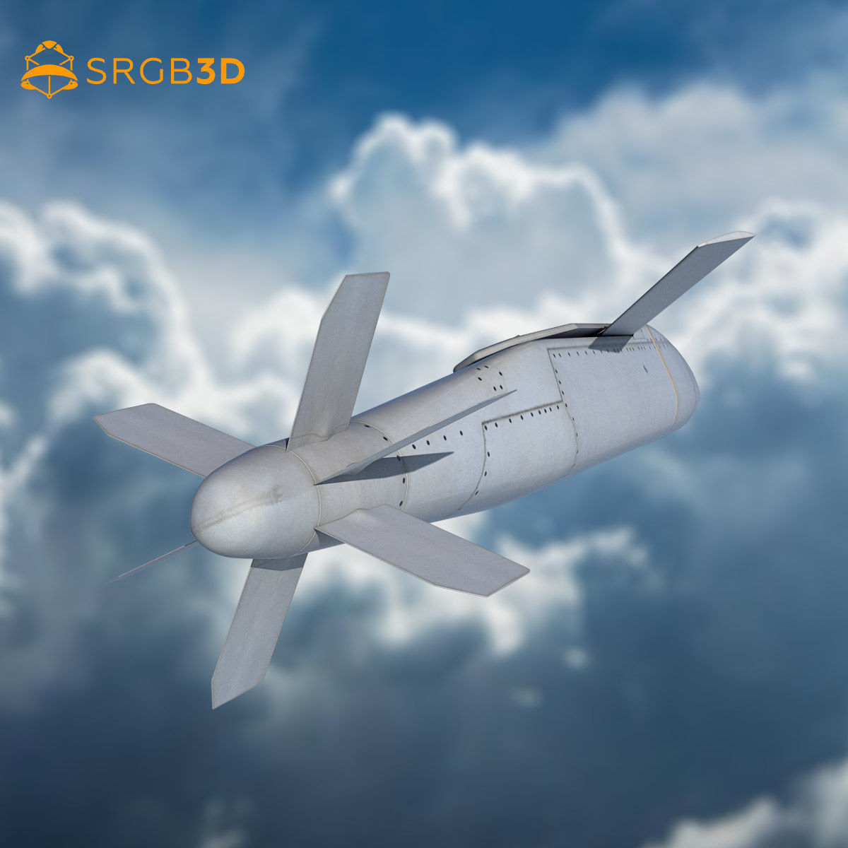 AGM-154 JSOW 3D model_10