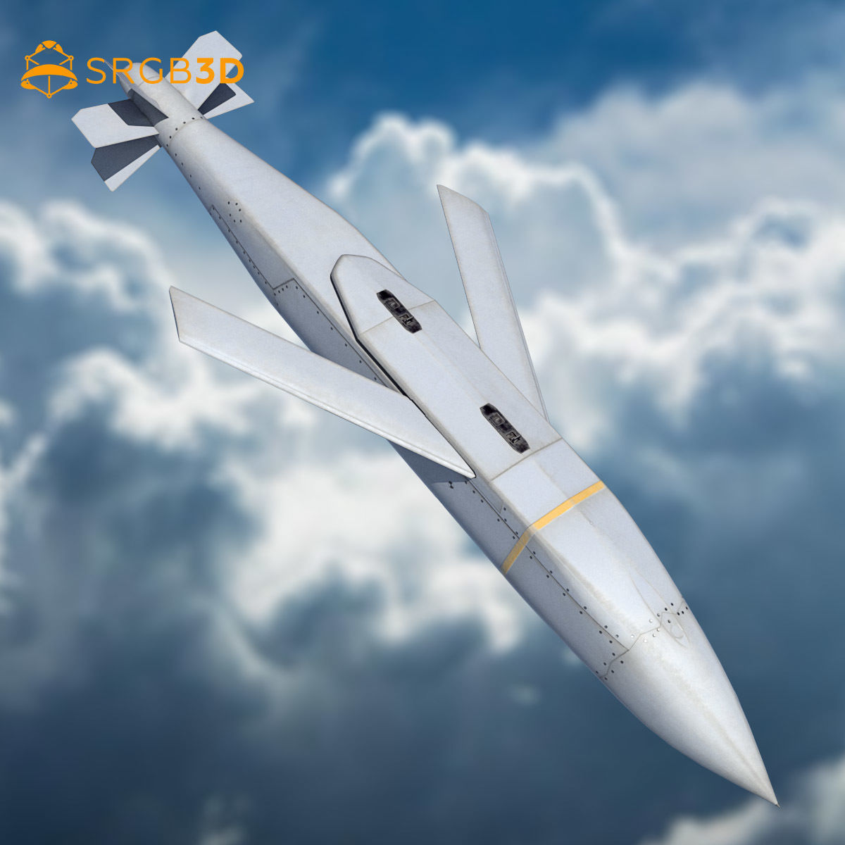 AGM-154 JSOW 3D model_13