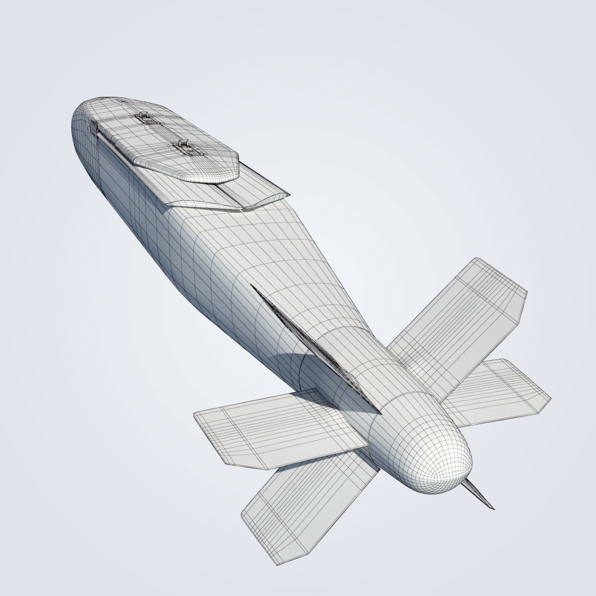 AGM-154 JSOW 3D model_45
