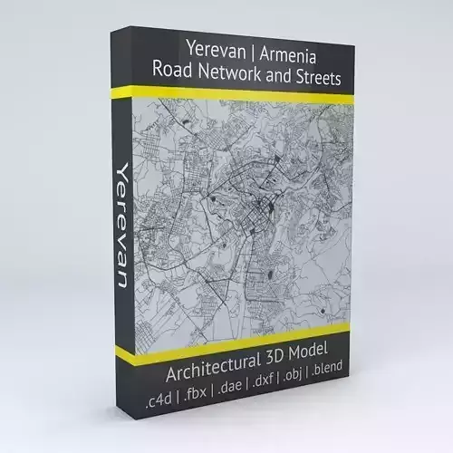 Yerevan Road Network and Streets