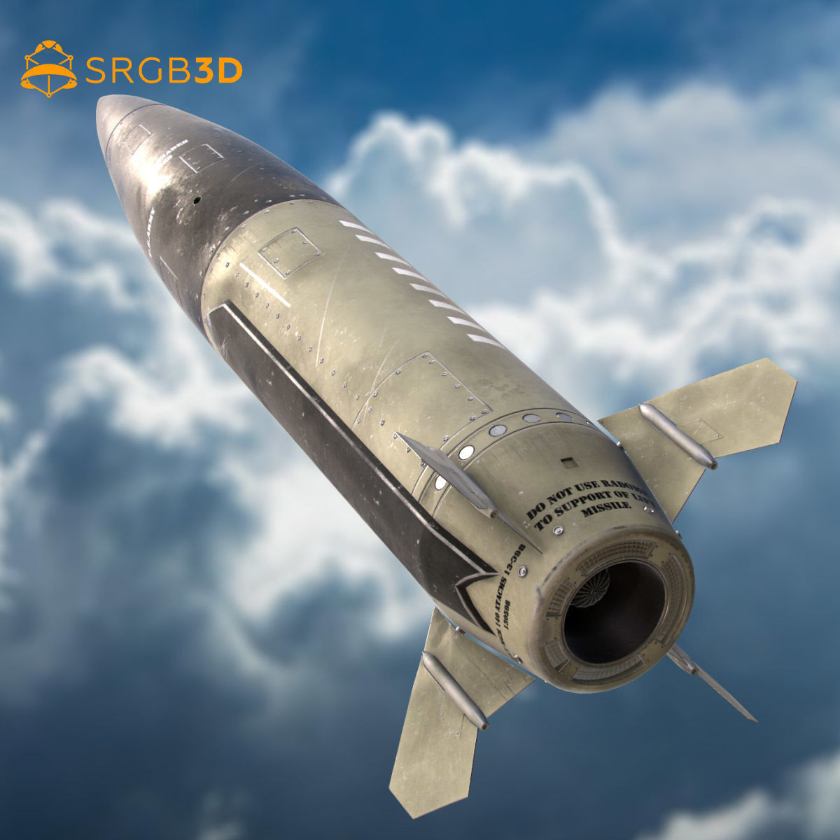 MGM-140 ATACMS 3D model_32