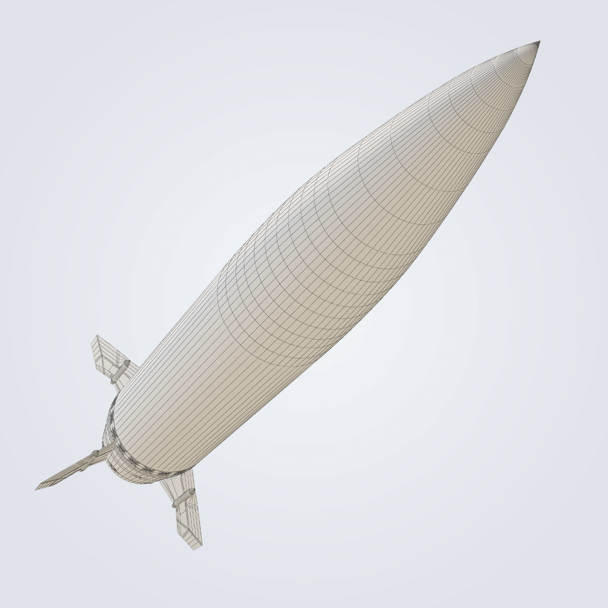 MGM-140M ATACMS 3D model_35