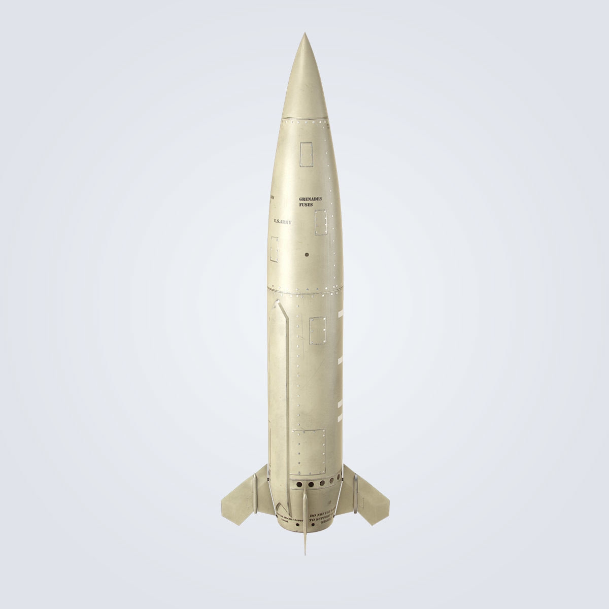 MGM-140M ATACMS 3D model_2