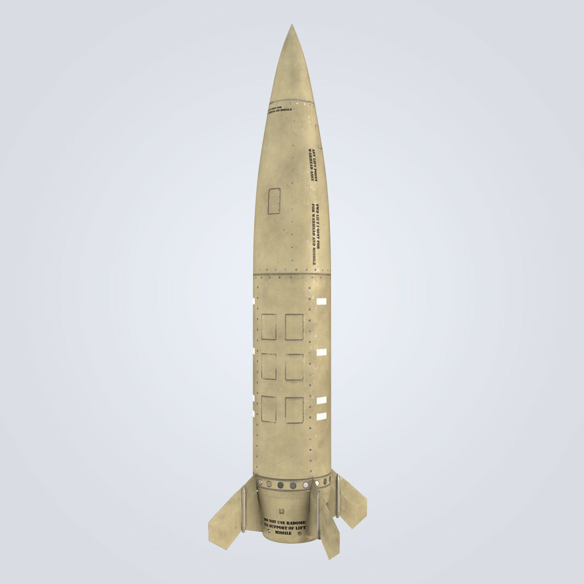MGM-140M ATACMS 3D model_22