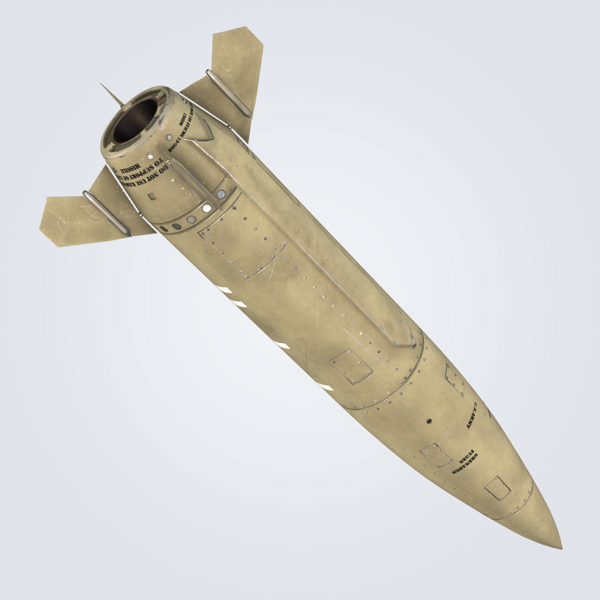 MGM-140M ATACMS 3D model_28