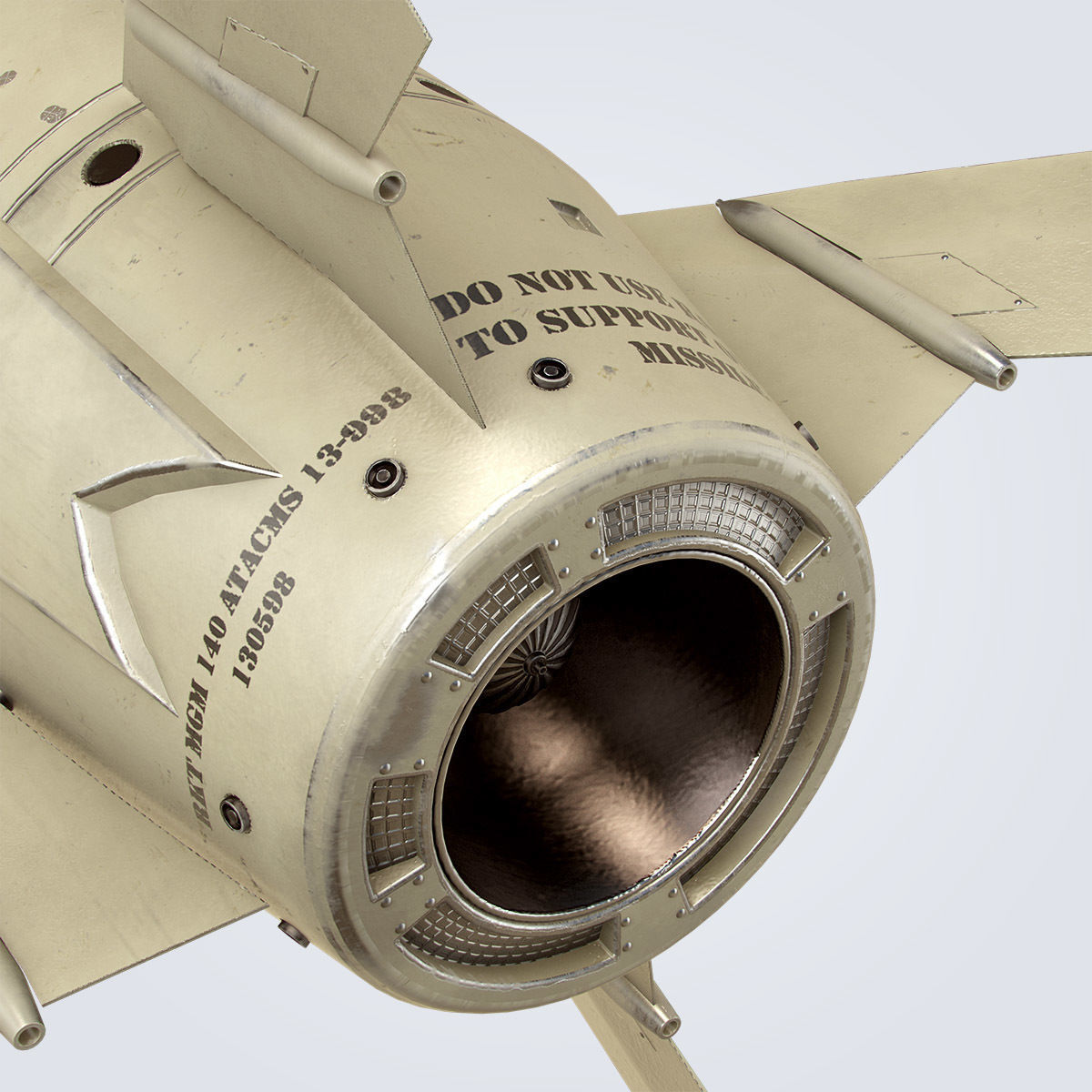 MGM-140M ATACMS 3D model_15