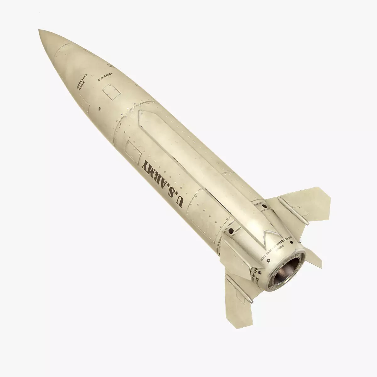 MGM-140M ATACMS 3D model_0