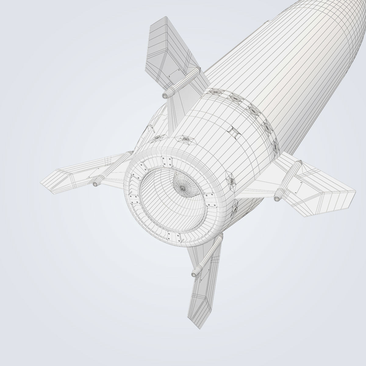 MGM-140M ATACMS 3D model_38