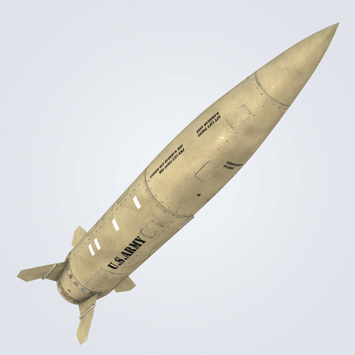 MGM-140M ATACMS 3D model_25