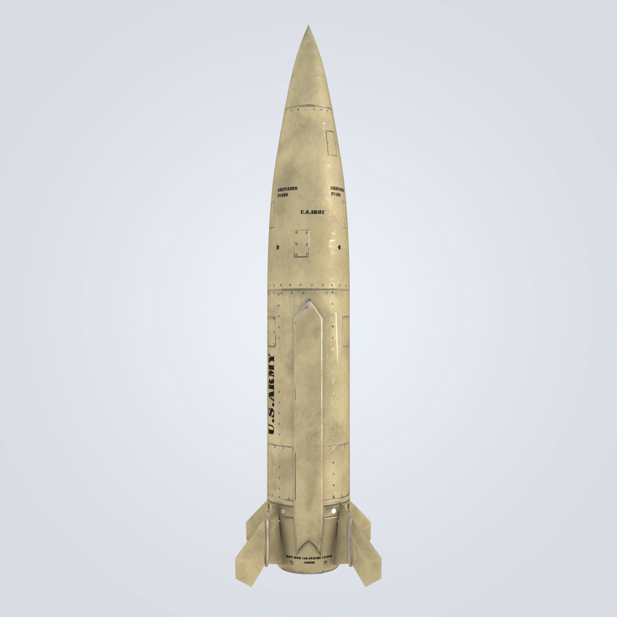 MGM-140M ATACMS 3D model_26