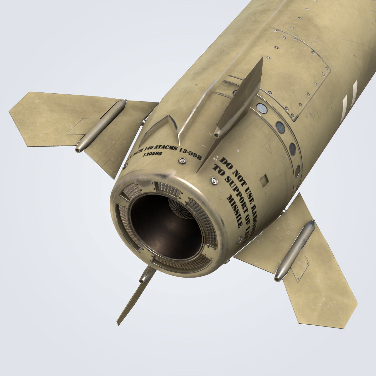 MGM-140M ATACMS 3D model_29