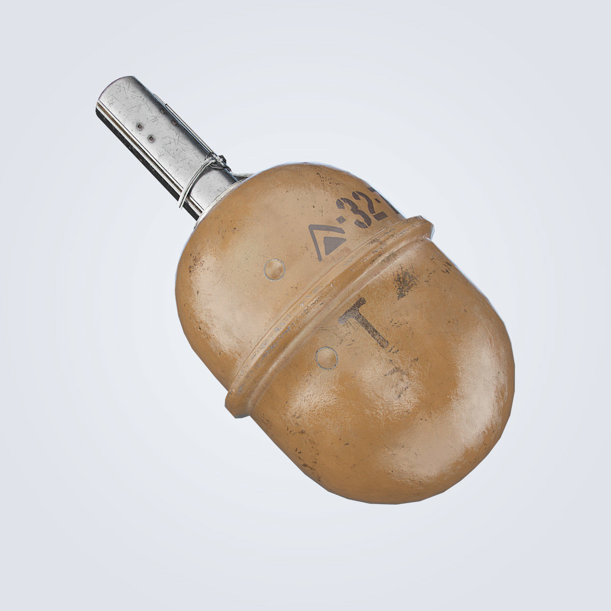 RGD-5 Grenade Low-poly 3D model_14