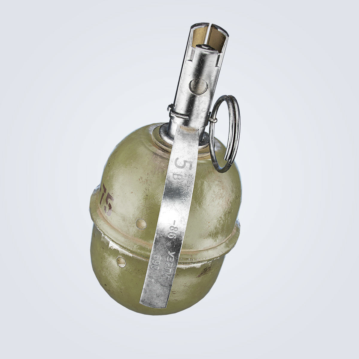 RGD-5 Grenade Low-poly 3D model_23