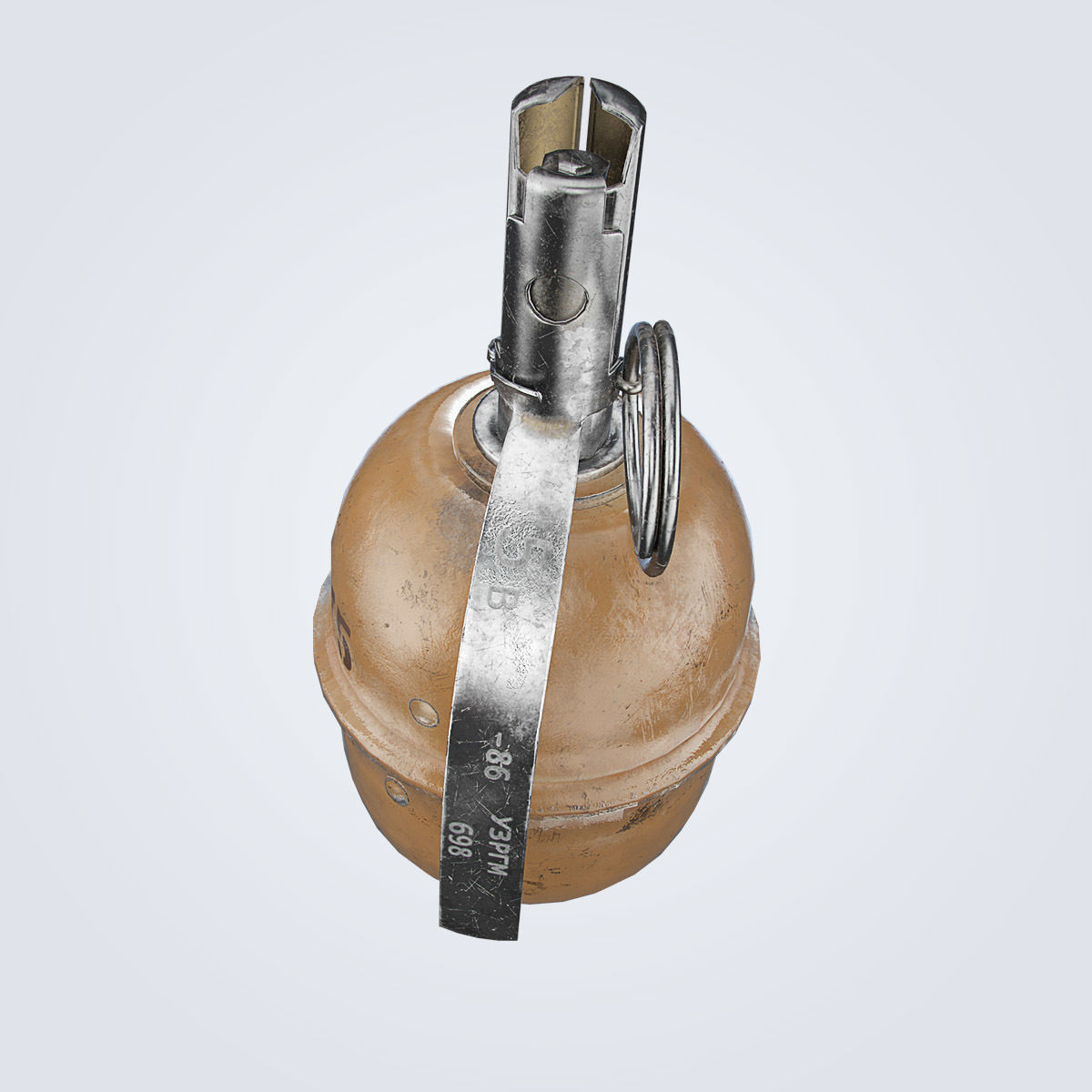 RGD-5 Grenade Low-poly 3D model_17