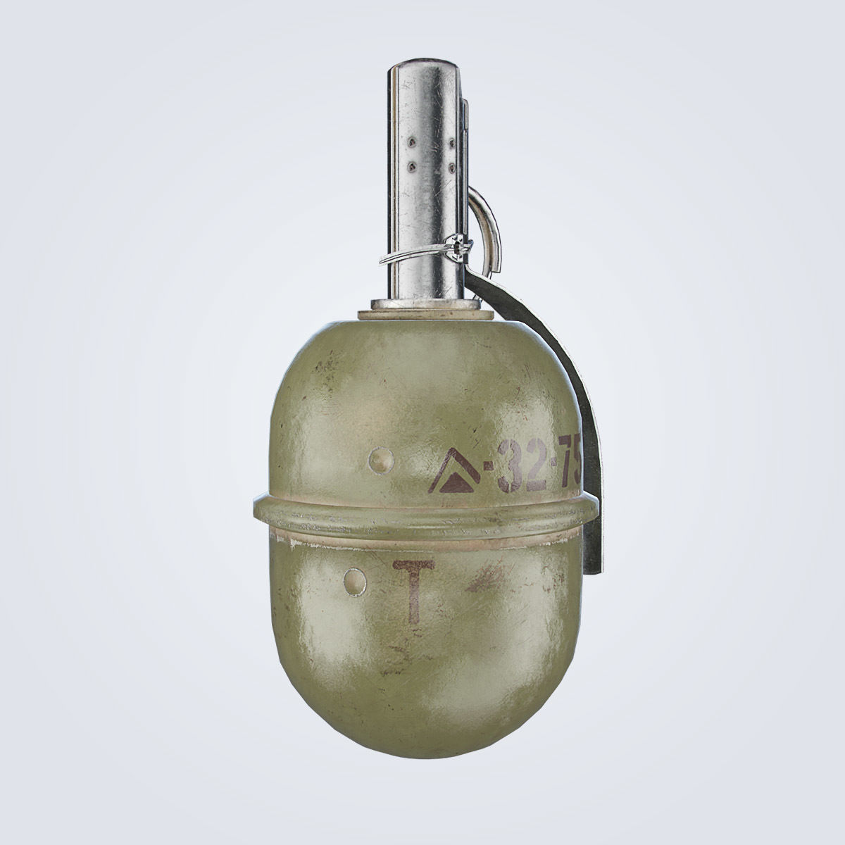 RGD-5 Grenade Low-poly 3D model_24
