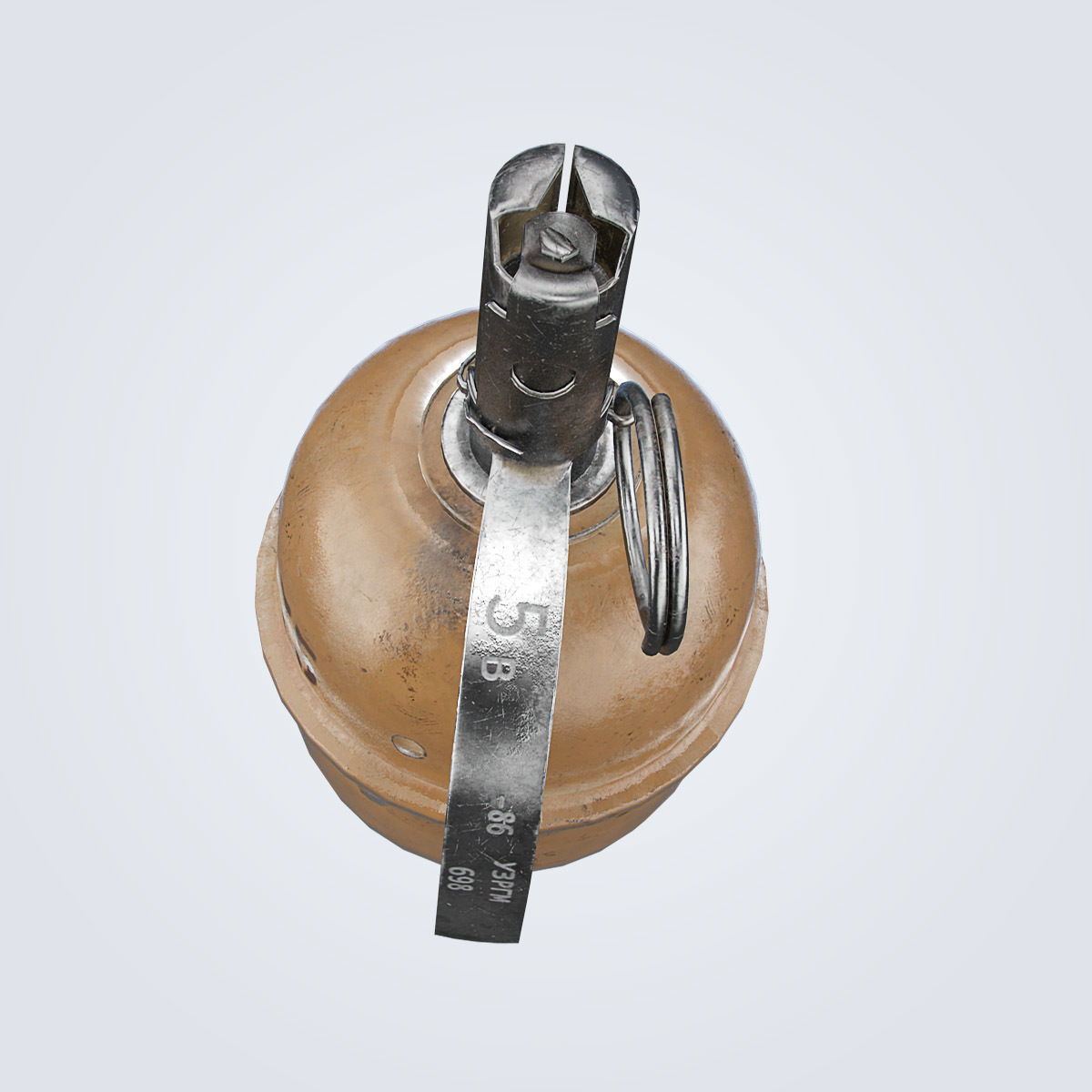 RGD-5 Grenade Low-poly 3D model_16