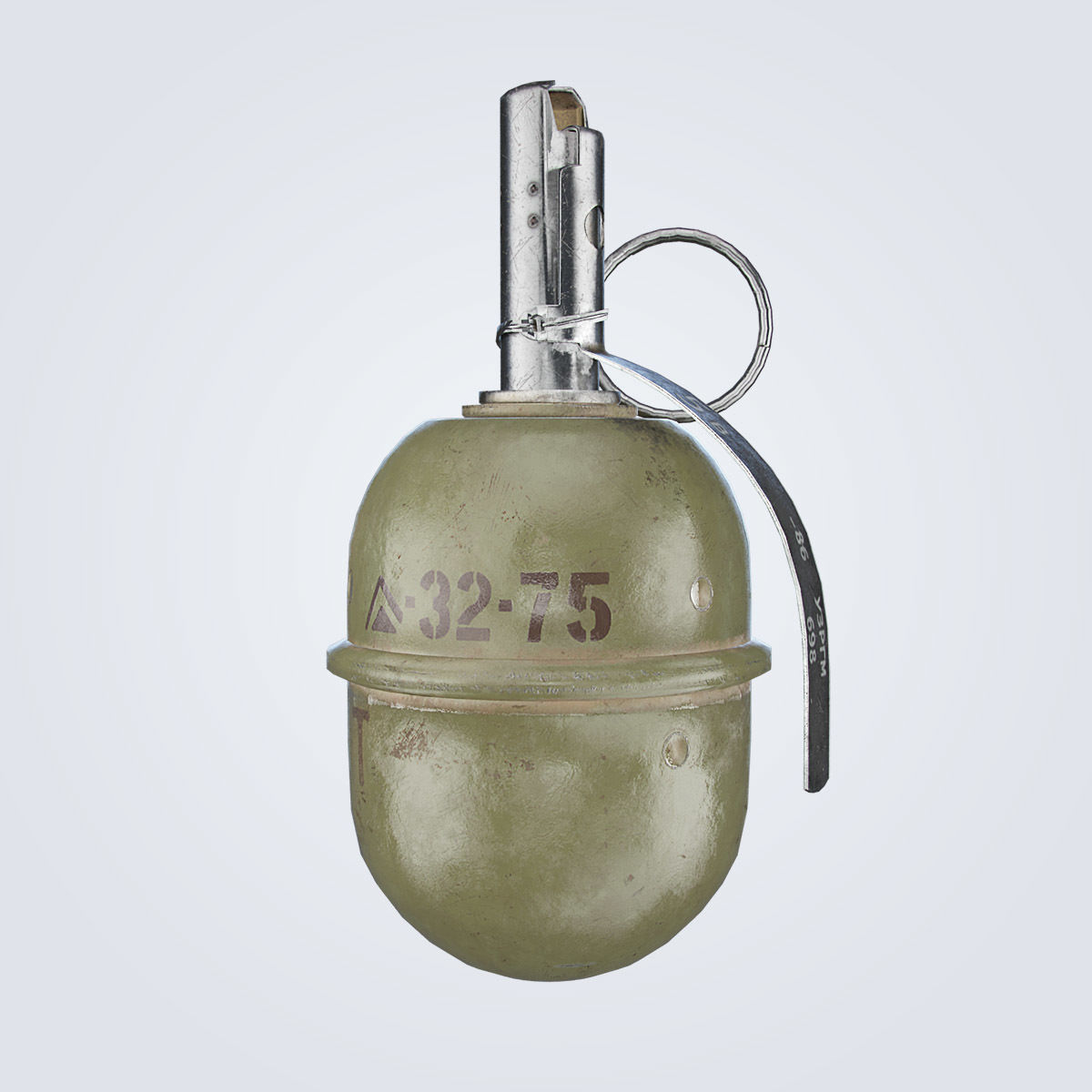 RGD-5 Grenade Low-poly 3D model_25