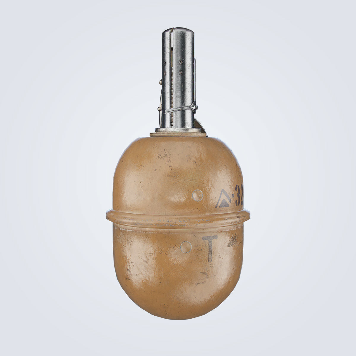 RGD-5 Grenade Low-poly 3D model_5