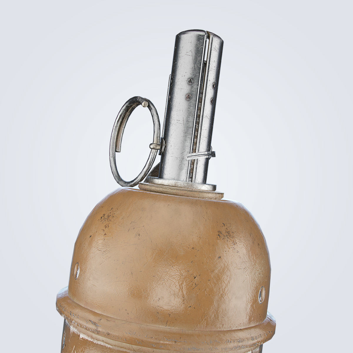 RGD-5 Grenade Low-poly 3D model_19