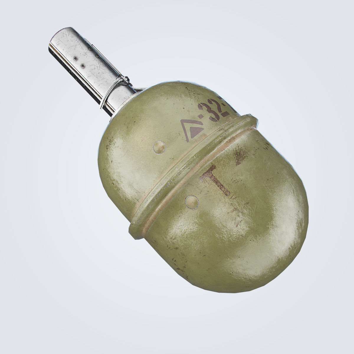 RGD-5 Grenade Low-poly 3D model_28