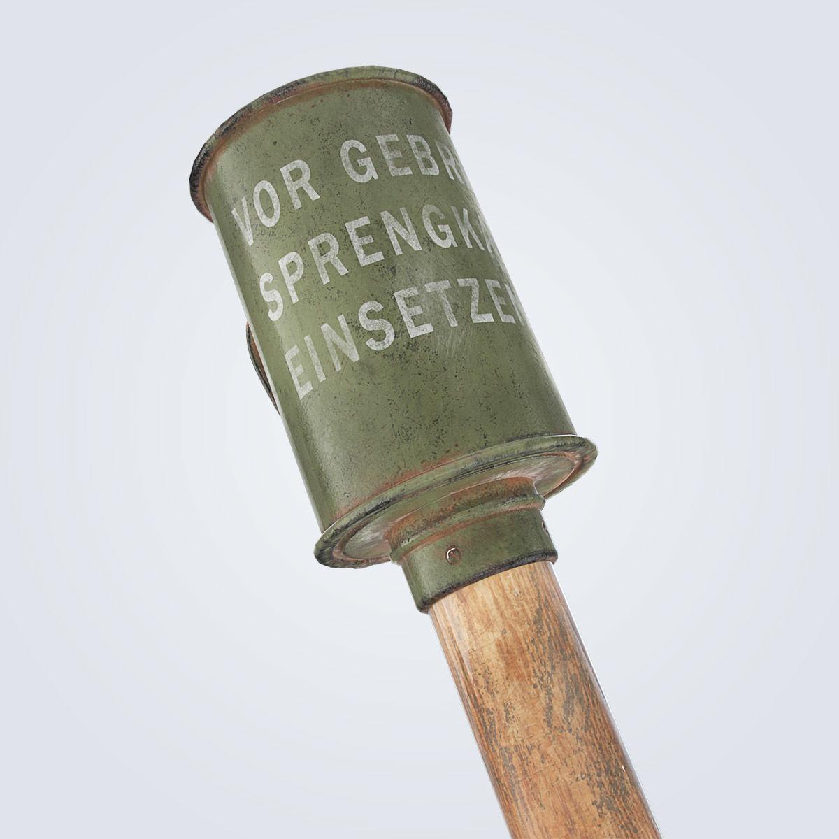 Anti Tank Stick Grenade Low-poly 3D model_14