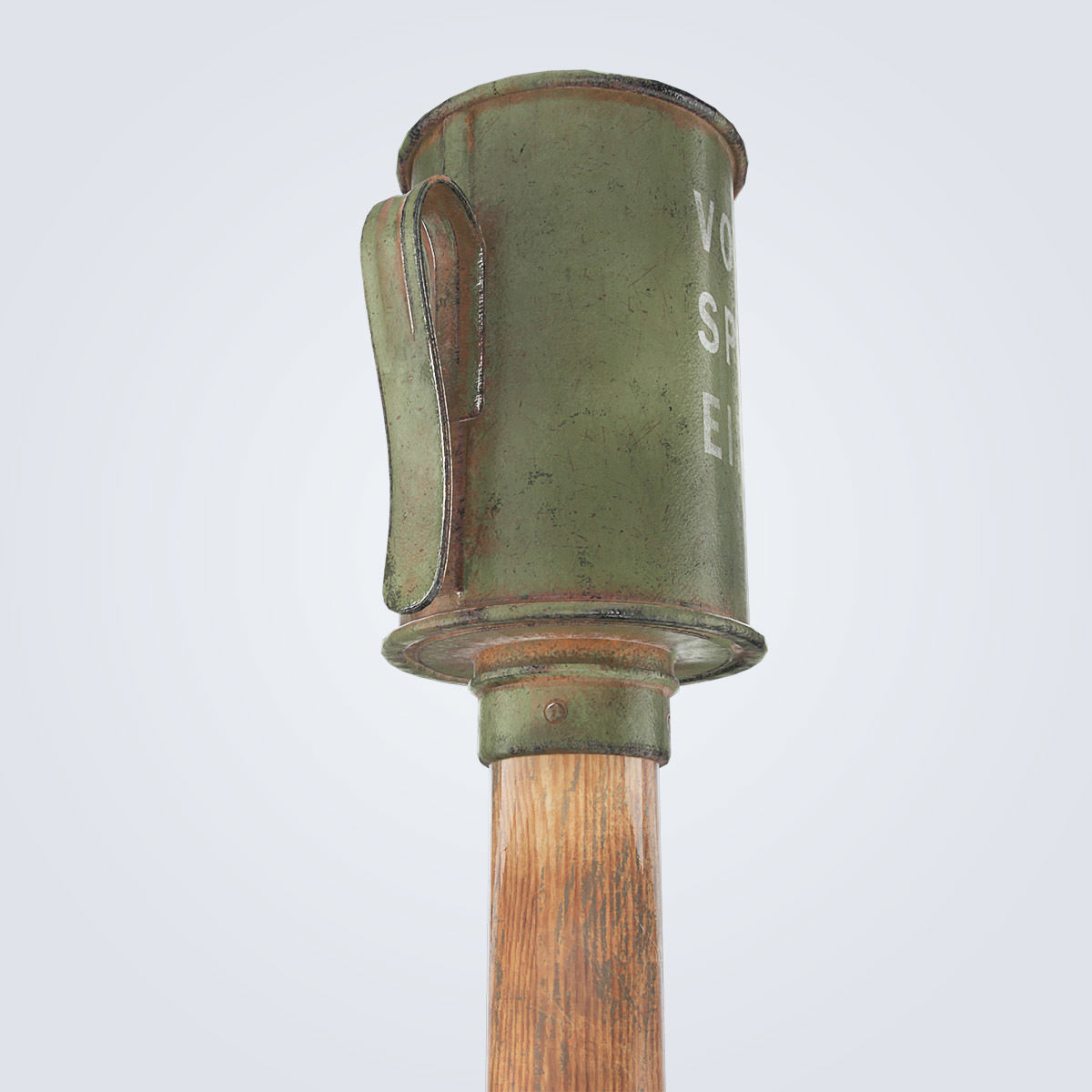 Anti Tank Stick Grenade Low-poly 3D model_15